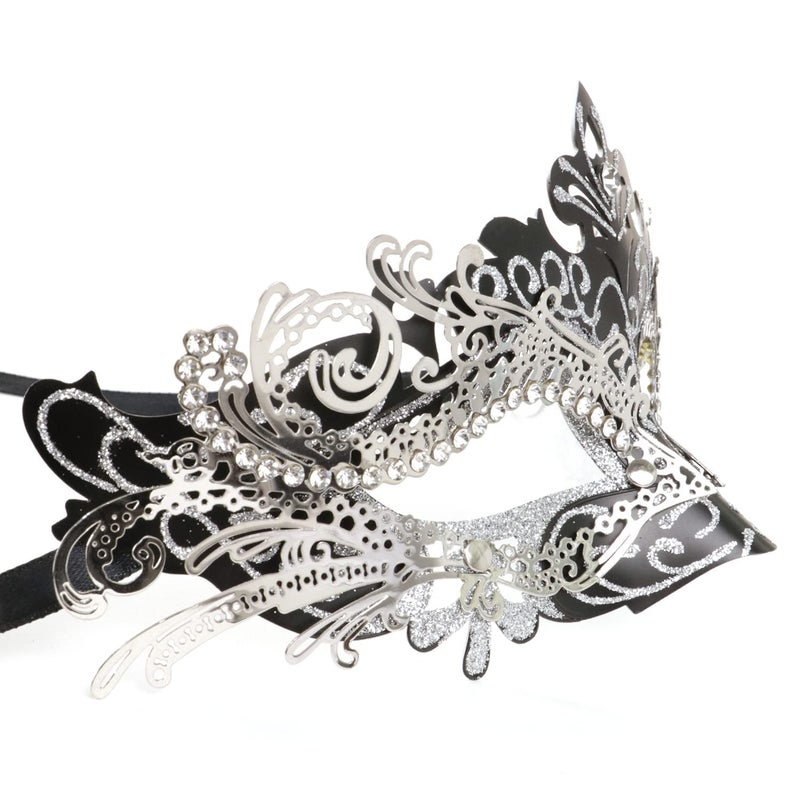 Coddsmz Couple Masquerade Mask Set Venetian Party Mardi Gras Halloween Costume Fancy Dress Mask for Women Men - Image 4